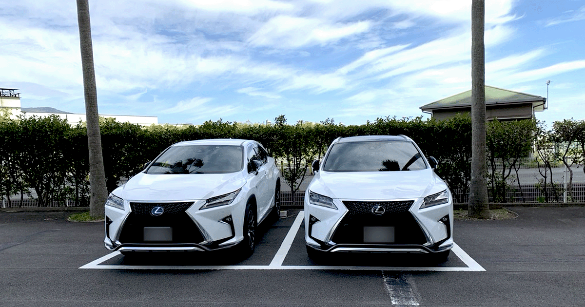 レクサスRX_前期型2台